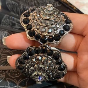 Black & silver bracelet